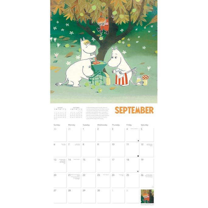 Moomin 2026 Wall Calendar