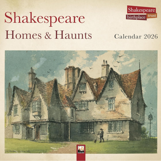 Shakespeare Homes and Haunts Wall Calendar 2026