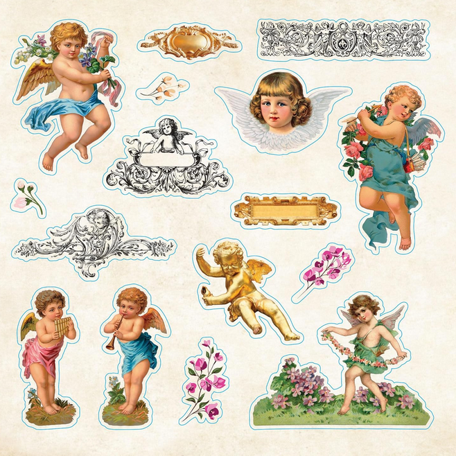 Bibliophilia Ephemera Sticker Book