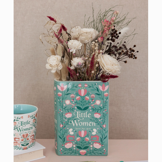 Little Women Large Book Vase