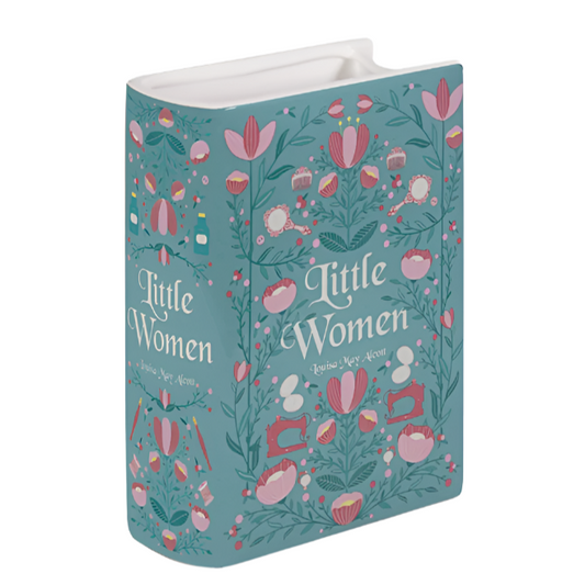 Little Women Large Book Vase