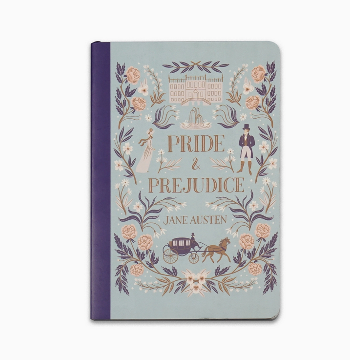 Pride and Prejudice Jane Austen Notebook