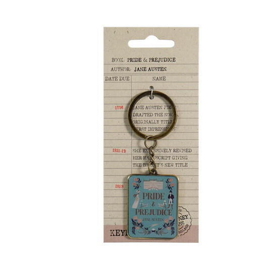 Pride and Prejudice Jane Austen Keyring