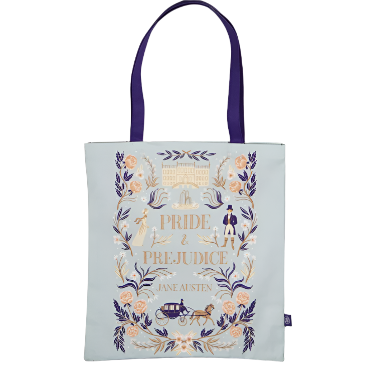 Pride and Prejudice Jane Austen Tote Bag