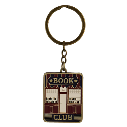 Book Club Keyring