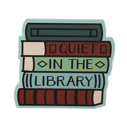 Quiet in the Library Pocket Notebook