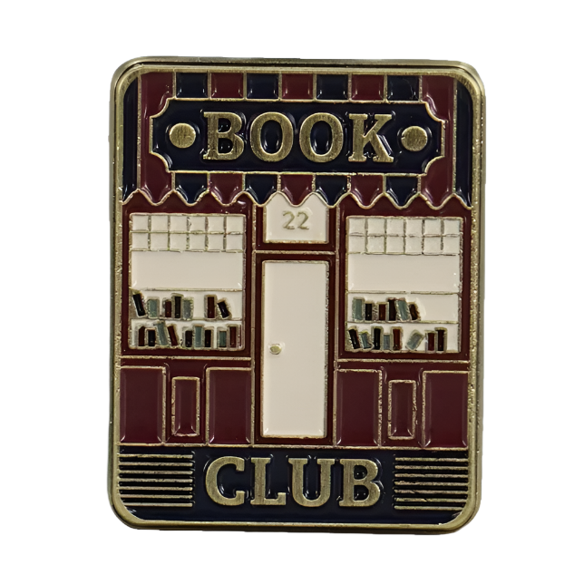 Book Club Pin Badge