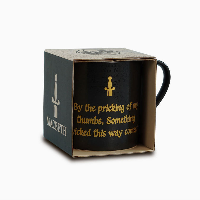 By the Pricking of My Thumbs Macbeth Shakespeare Mug