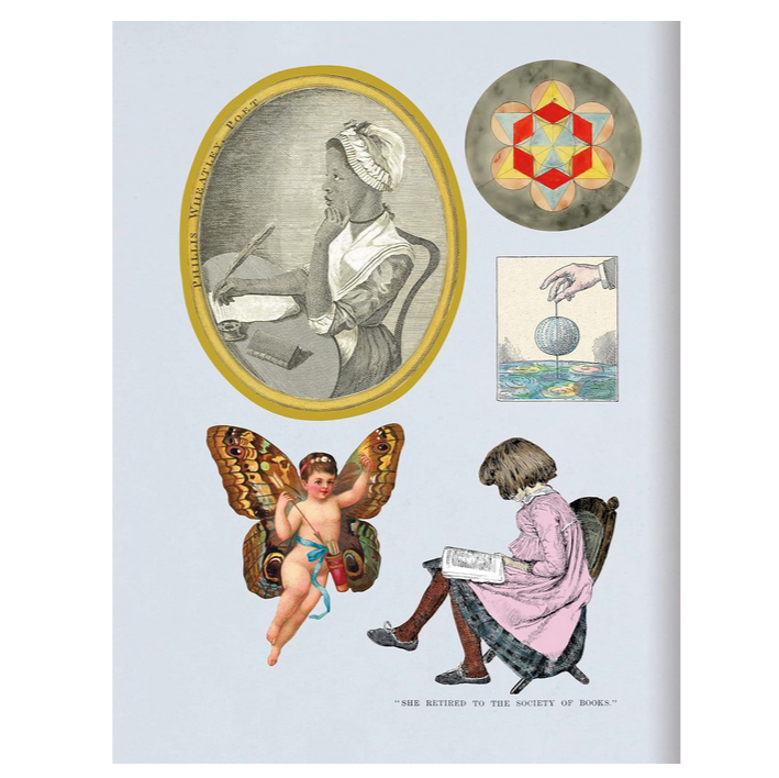 Antiquarian Sticker Book - Bibliophilia
