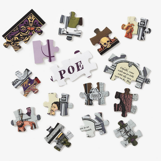 The World of Edgar Allan Poe - A Conversation Puzzle - 500-Piece Jigsaw Puzzle