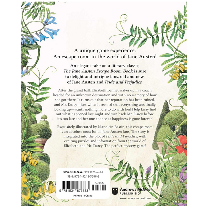 Jane Austen Escape Room Book