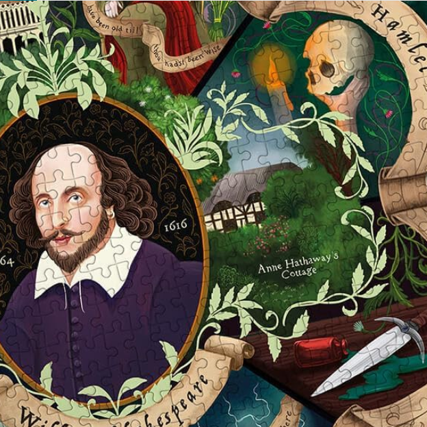Shakespeare 1000-Piece Jigsaw Puzzle