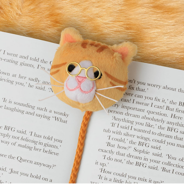 Book-Tails Bookmark - Ginger Cat