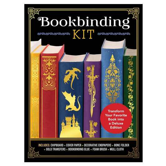 Bookbinding Kit - Transform Your Favourite Book into a Deluxe Edition
