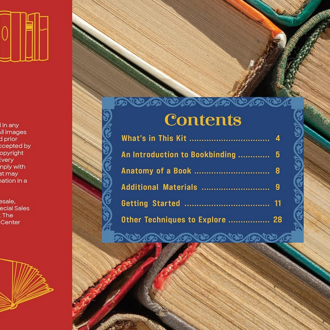 Bookbinding Kit - Transform Your Favourite Book into a Deluxe Edition