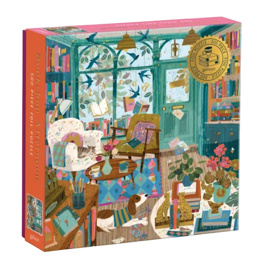 Bookshop Afternoon 500-Piece Jigsaw Puzzle