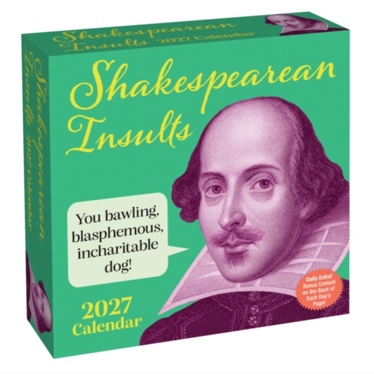 Shakespearean Insults 2027 Page-a-Day Calendar