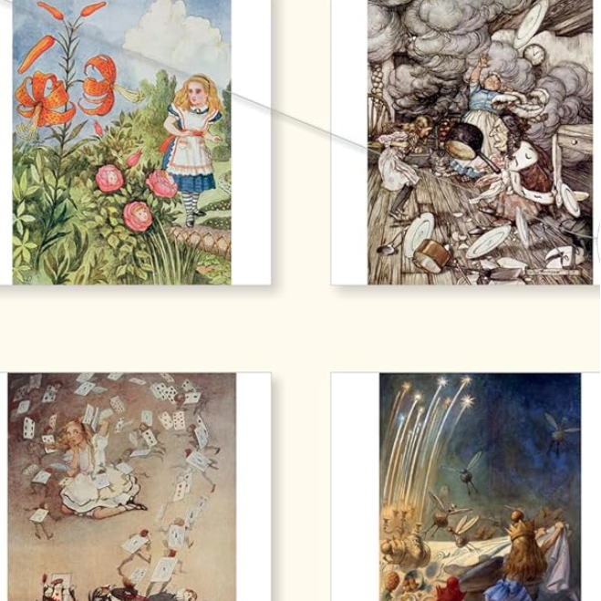 Alice in Wonderland 2027 Wall Calendar