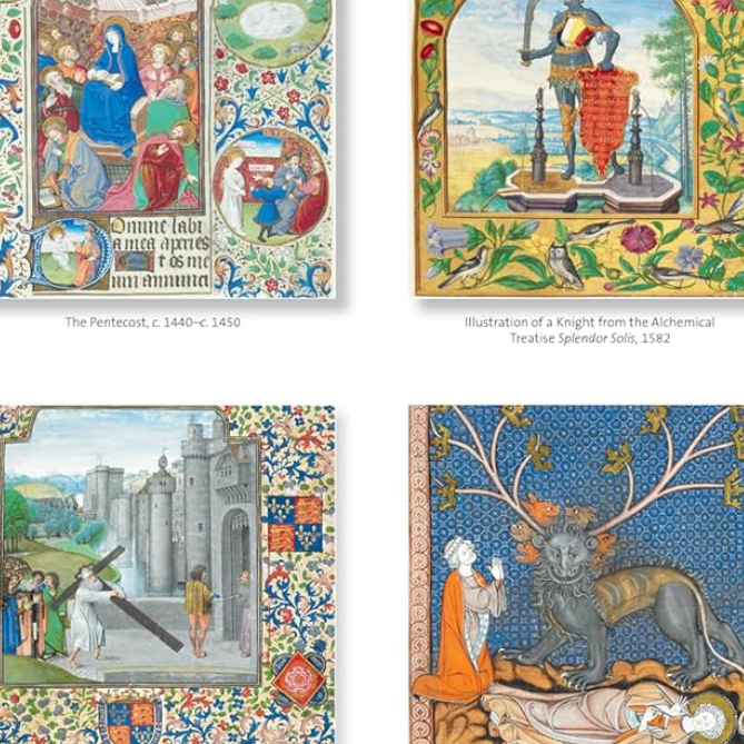 British Library Medieval Manuscripts Wall Calendar 2027