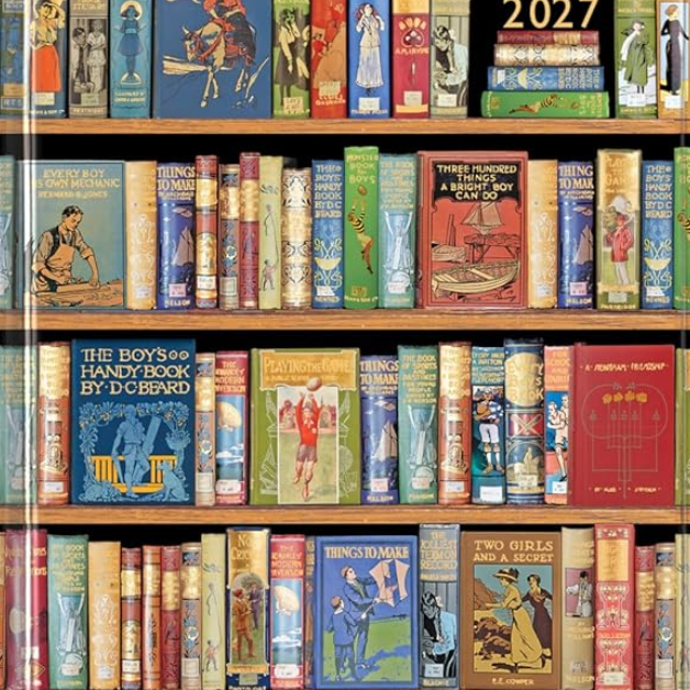 Bodleian Libraries: Bookshelves 2027 Luxury Pocket Diary Planner
