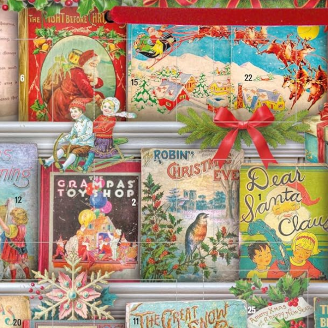 Christmas Bookshelf Advent Calendar