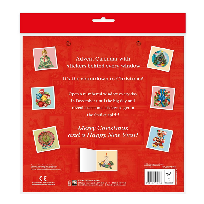 Christmas Bookshelf Advent Calendar