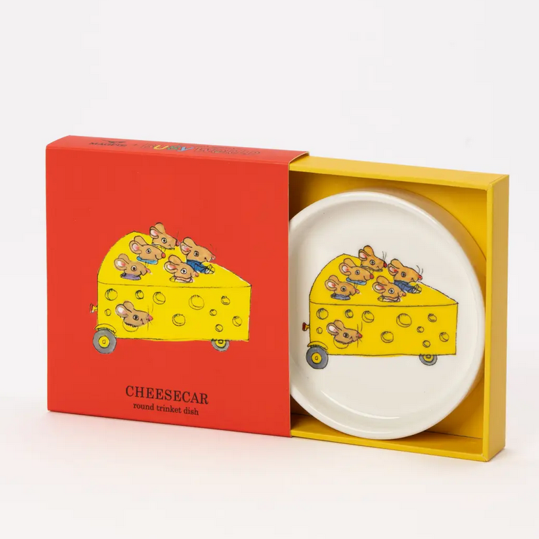 Richard Scarry Cheesecar Round Trinket Dish