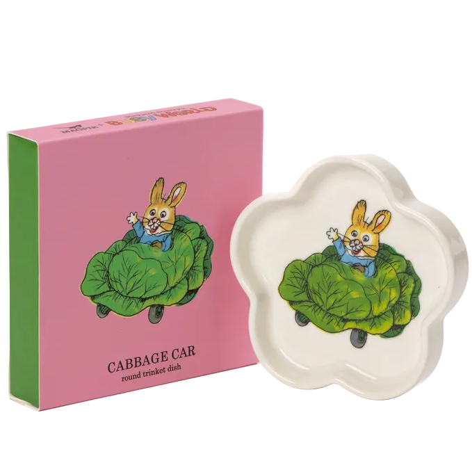 Richard Scarry Cabbage Car Flower Trinket Dish