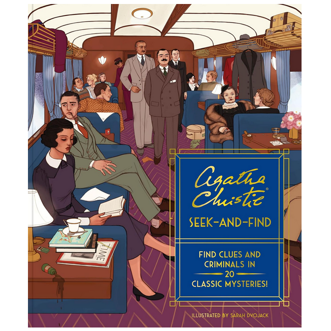 Agatha Christie Seek and Find - Find Clues and Criminals in 20 Classic Mysteries