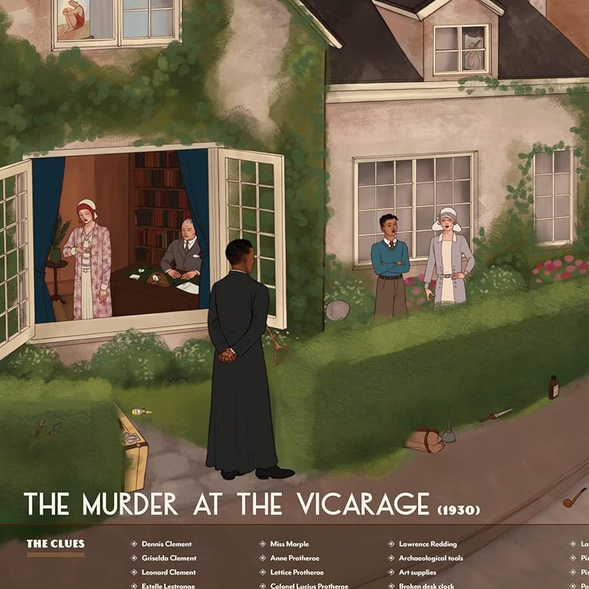 Agatha Christie Seek and Find - Find Clues and Criminals in 20 Classic Mysteries