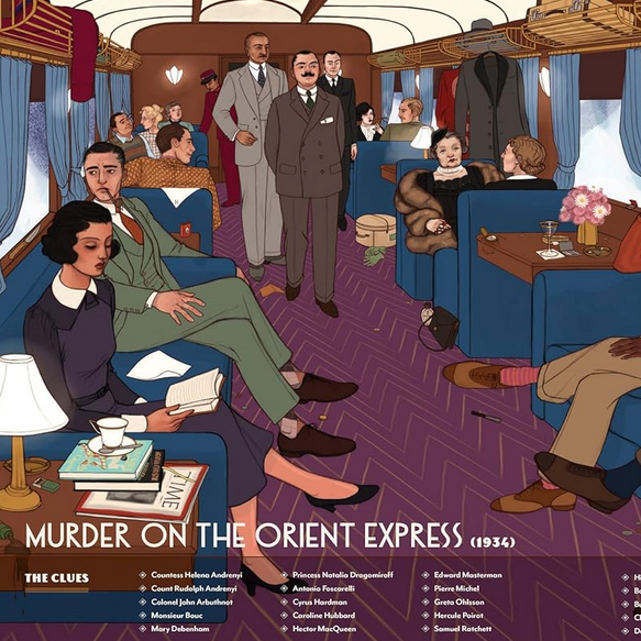 Agatha Christie Seek and Find - Find Clues and Criminals in 20 Classic Mysteries
