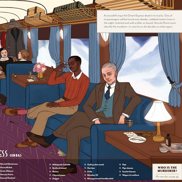 Agatha Christie Seek and Find - Find Clues and Criminals in 20 Classic Mysteries