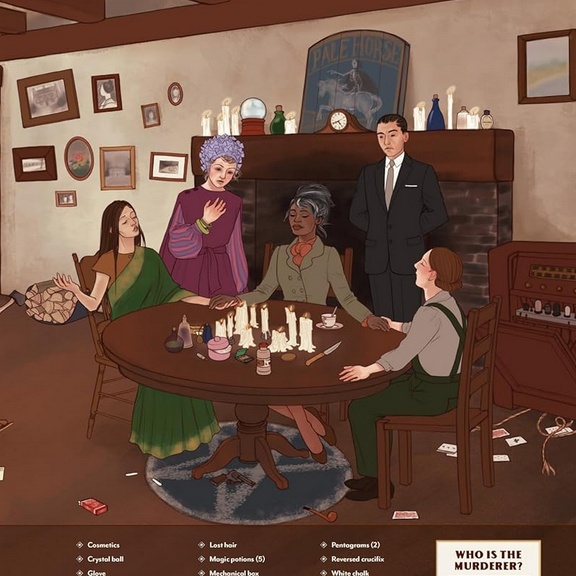 Agatha Christie Seek and Find - Find Clues and Criminals in 20 Classic Mysteries
