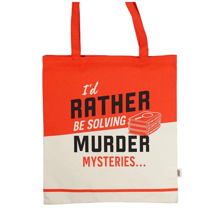 I'd Rather be Solving Murders Tote Bag