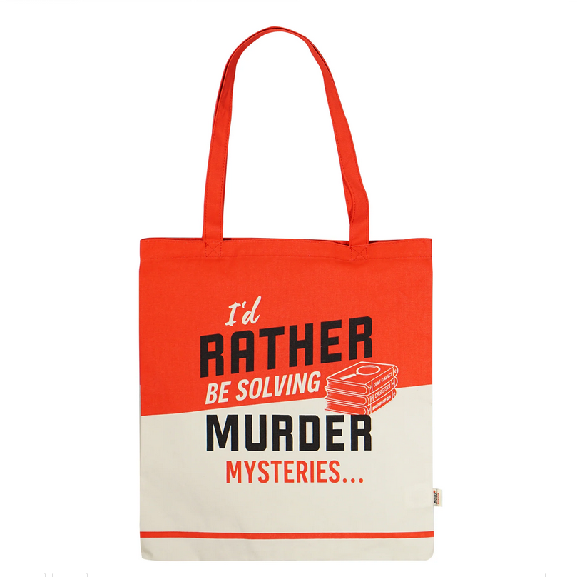 I'd Rather be Solving Murders Tote Bag