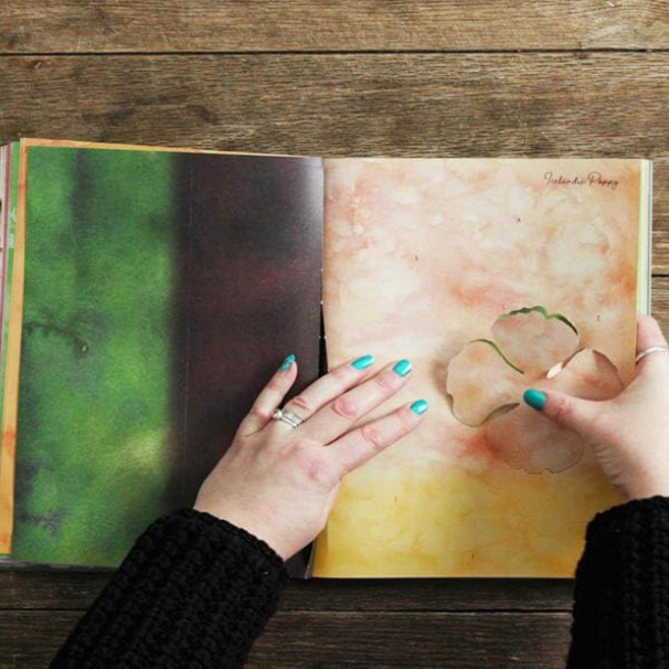 The Bouquet in a Book