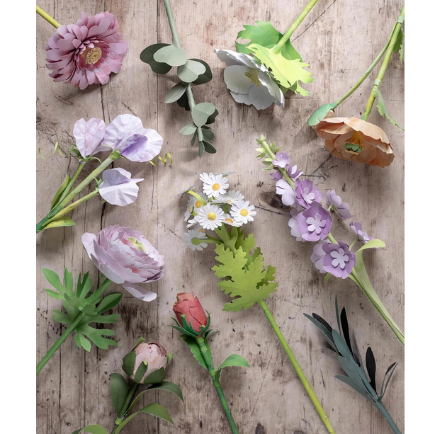 The Bouquet in a Book