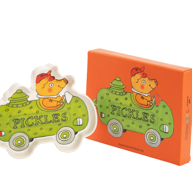 Richard Scarry Pickle Car Shaped Trinket Tray