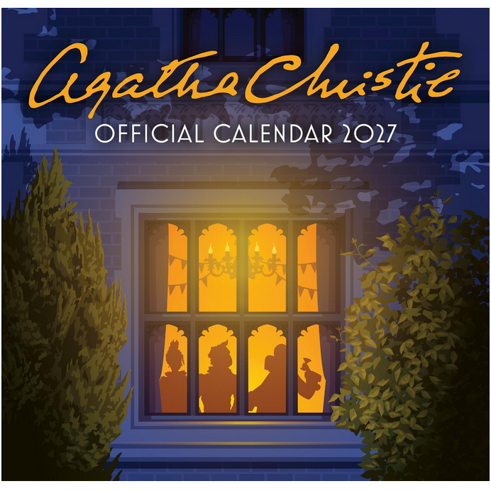 Agatha Christie 2027 Wall Calendar