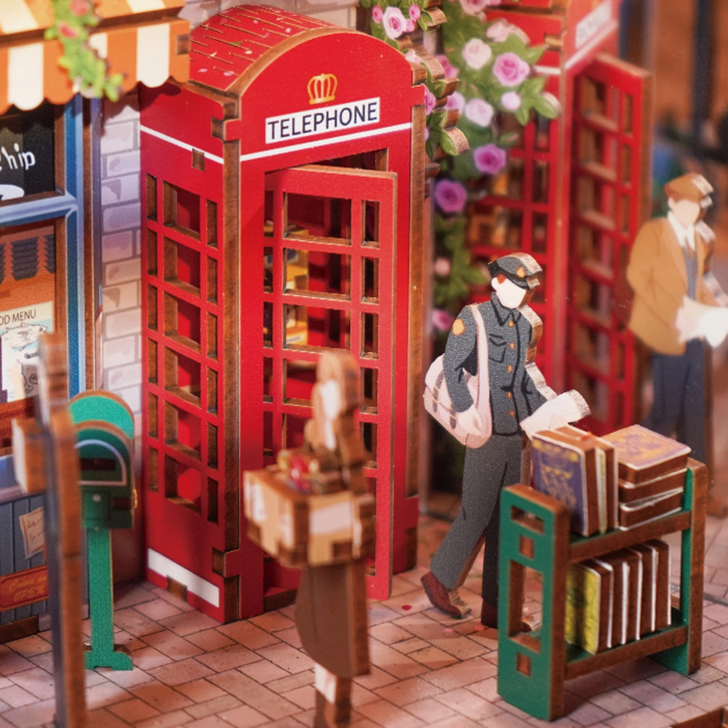 84 Charing Cross Road Bookshop Miniature Book Nook Kit