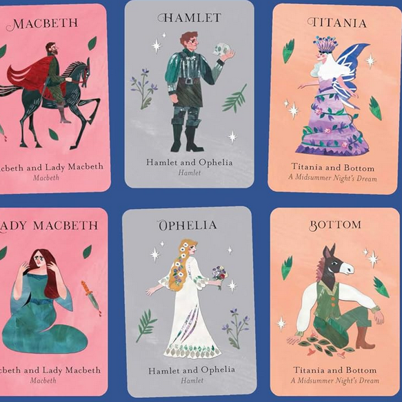 Shakespeare's Dramatic Duos Memory Game