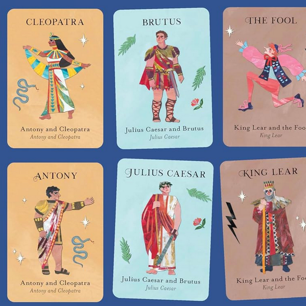 Shakespeare's Dramatic Duos Memory Game