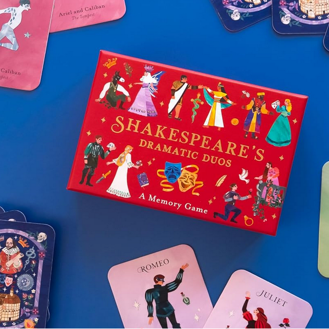 Shakespeare's Dramatic Duos Memory Game