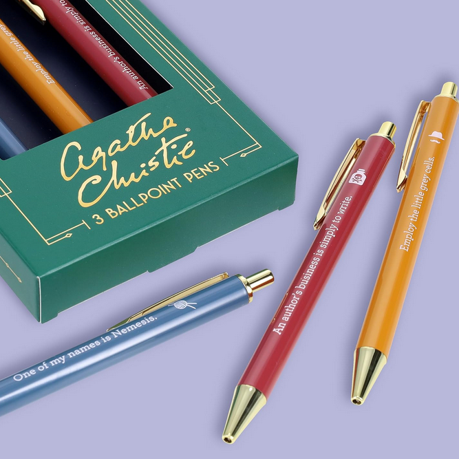 Agatha Christie Pen Set