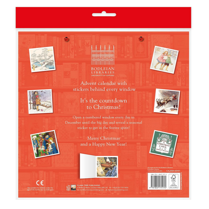 Bodleian Libraries Christmas Bookshelves Advent Calendar
