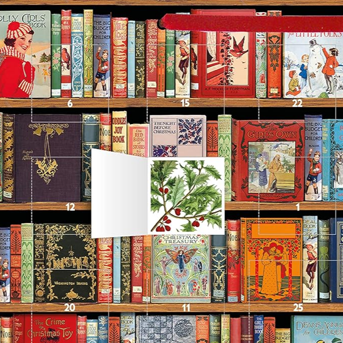Bodleian Libraries Christmas Bookshelves Advent Calendar
