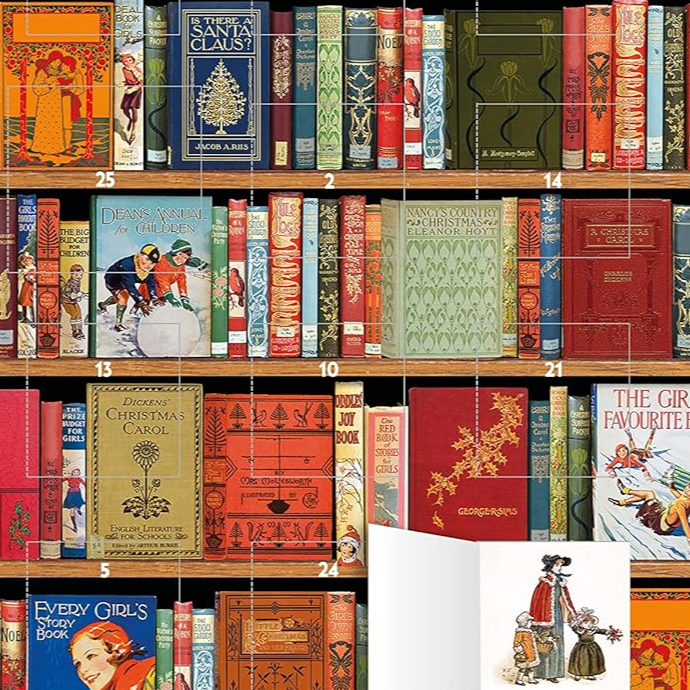Bodleian Libraries Christmas Bookshelves Advent Calendar