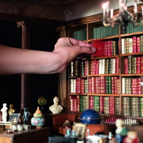 The Miniature Library of Queen Mary's Dolls' House