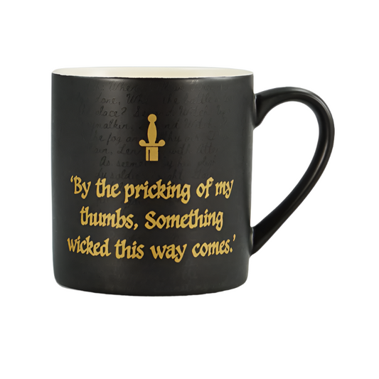By the Pricking of My Thumbs Macbeth Shakespeare Mug