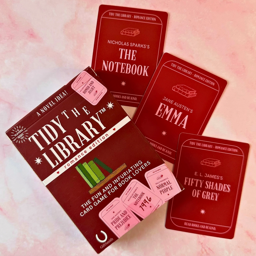 Tidy the Library Card Game - Romance Edition
